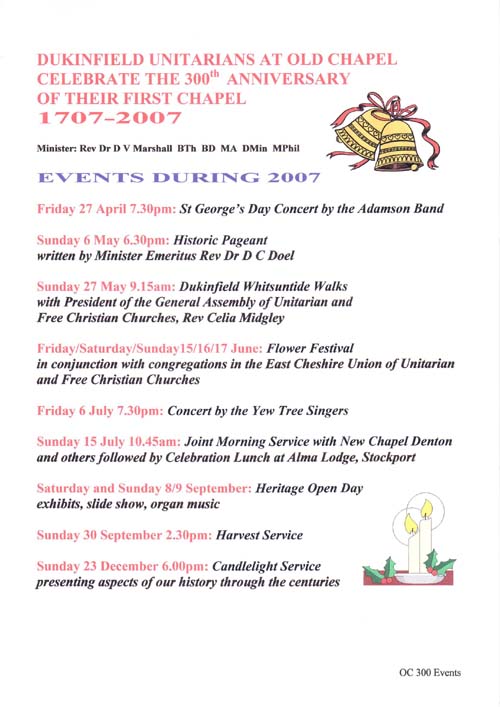 Anniversary Events