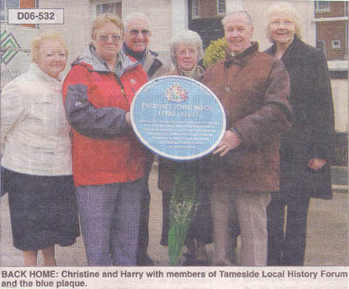 Blue Plaque